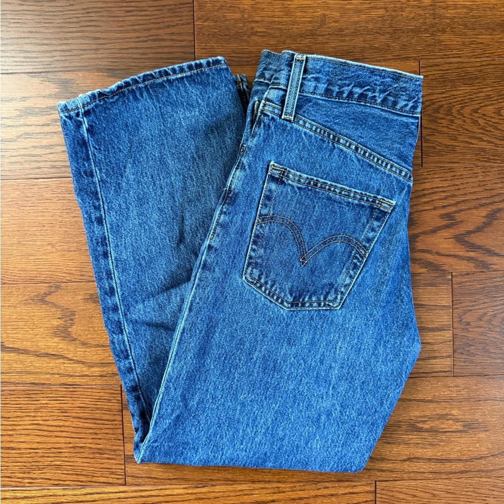 Levi's Women's Straight Blue Jeans